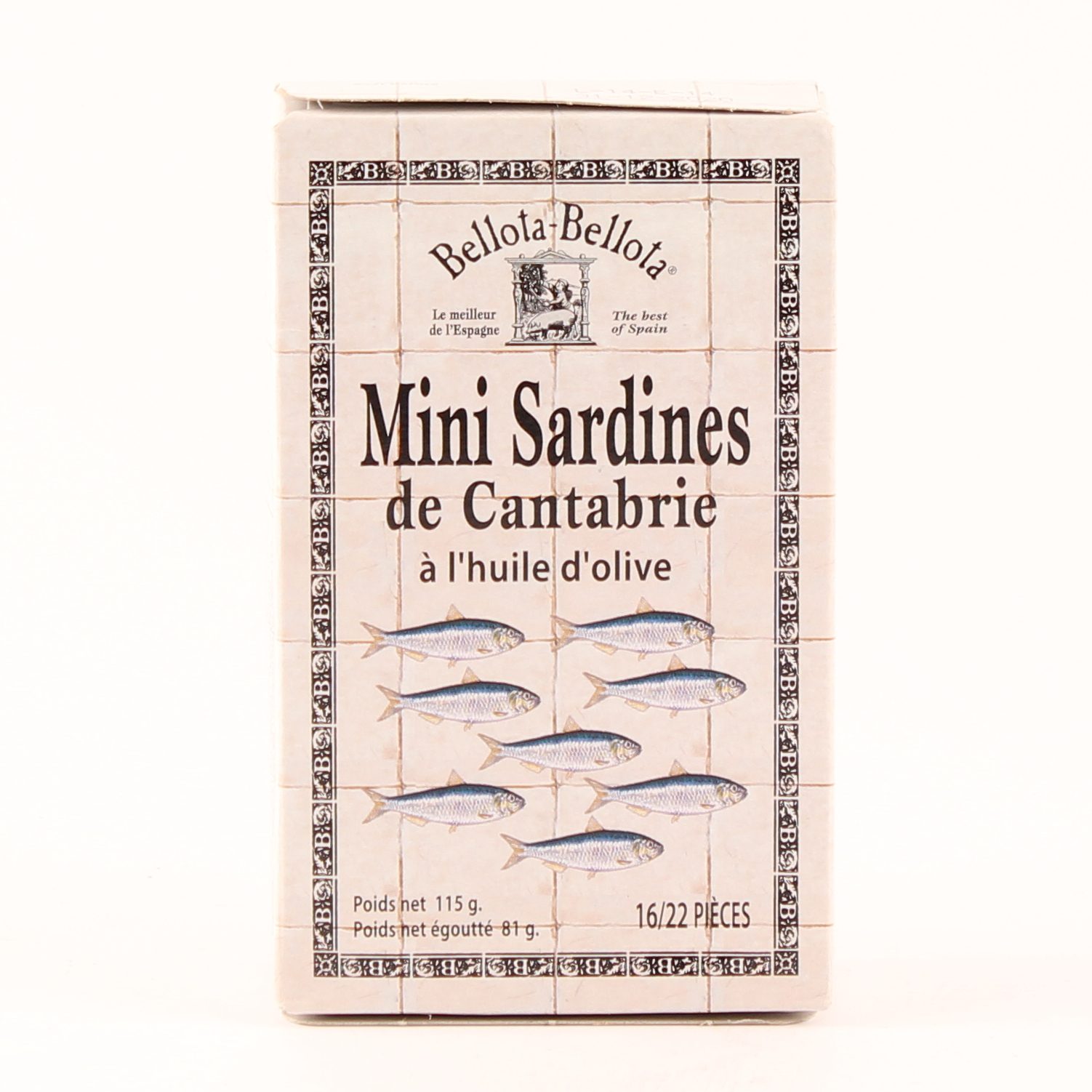 bellota mini sardines