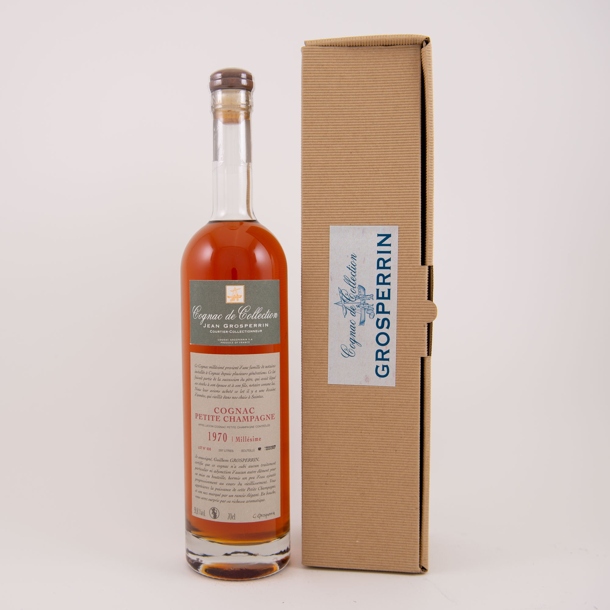 Cognac Petite Champagne 1970