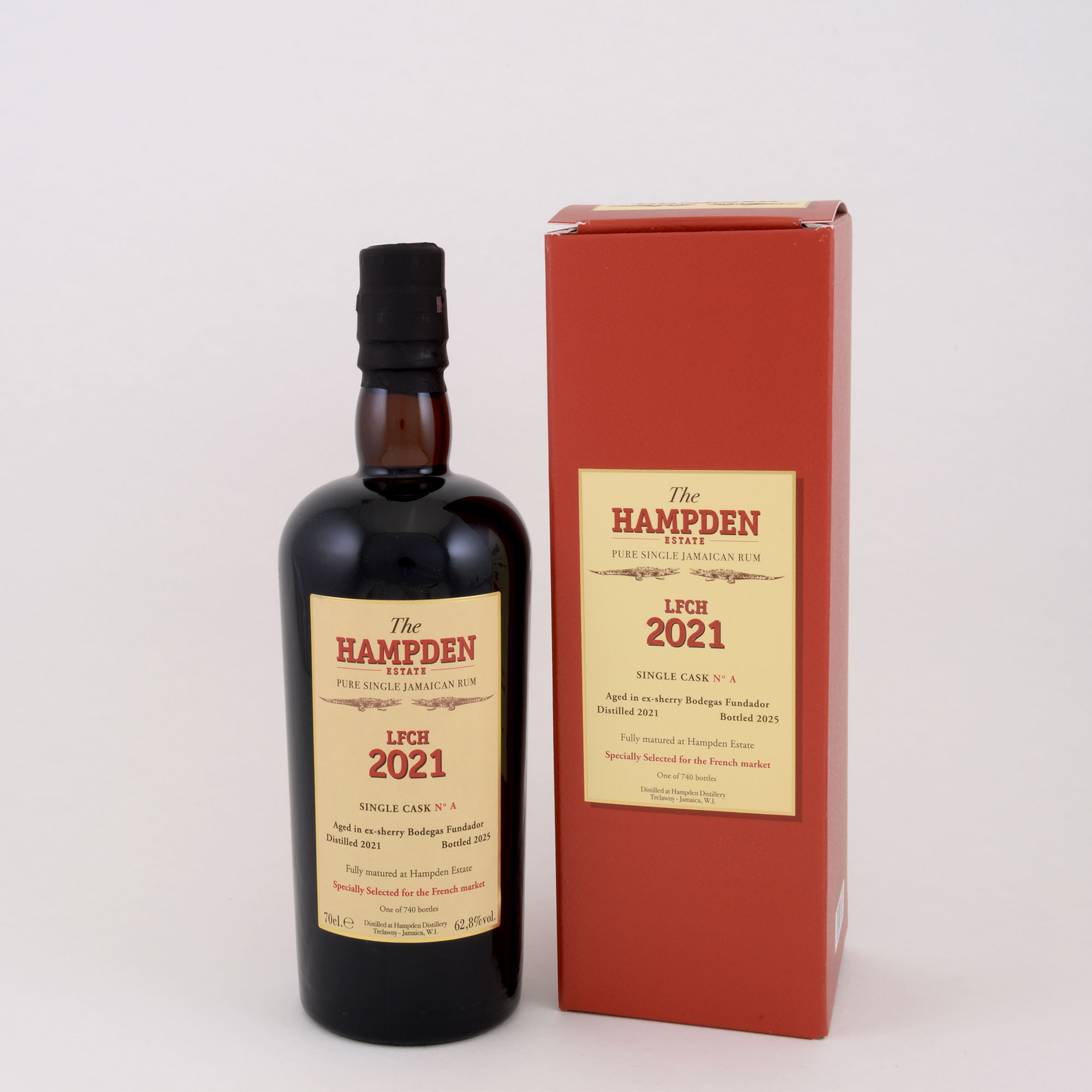 Rhum Hampden 2021 LHCF Fundador Single Cask #A