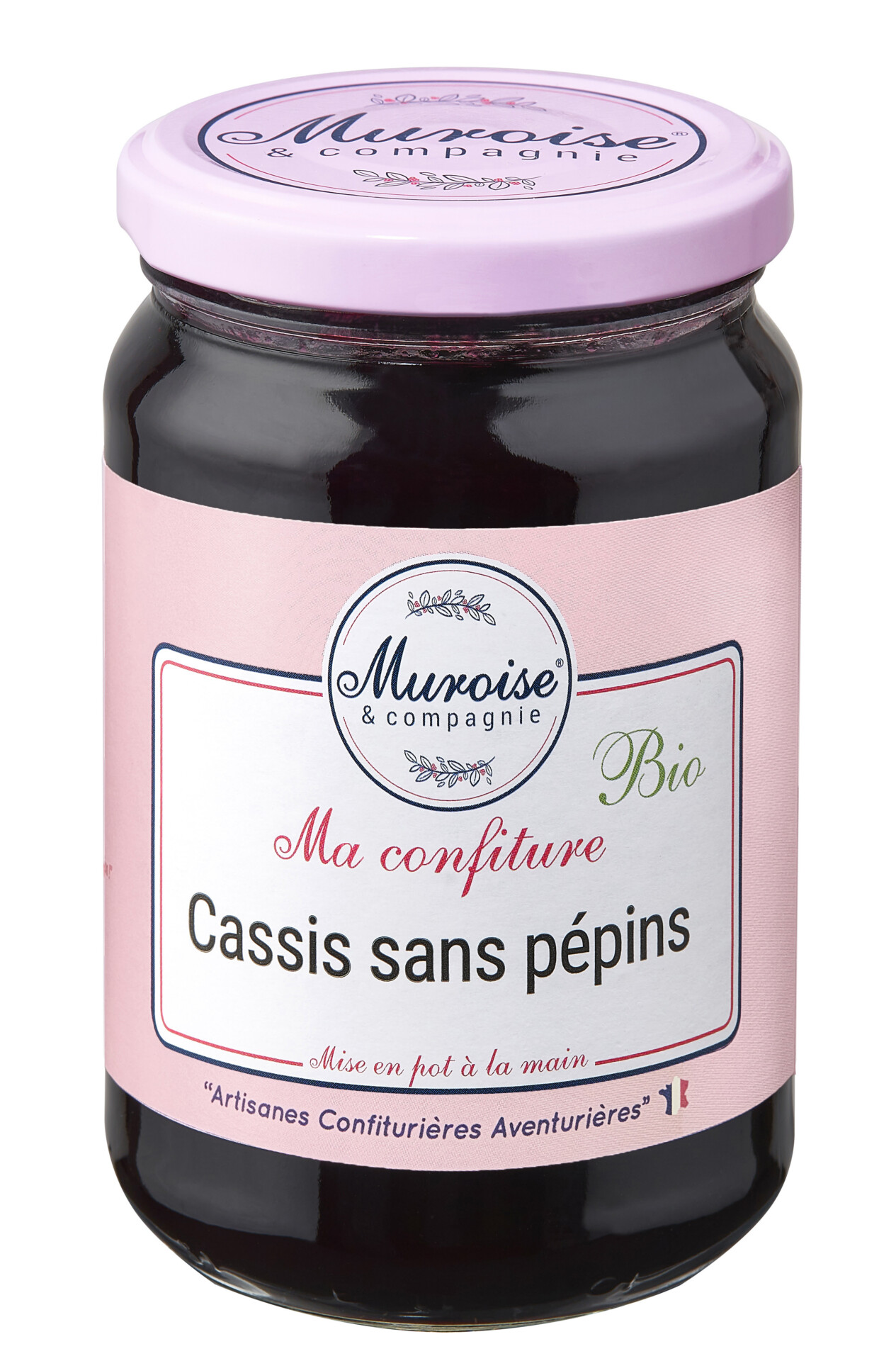 Confiture Sans Pépins Cassis bio 350grs