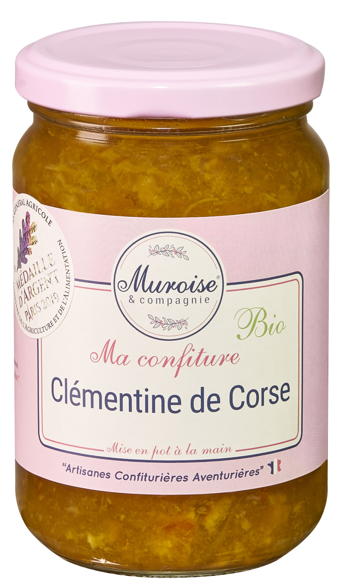 Confiture de Clémentine Corse bio 350grs