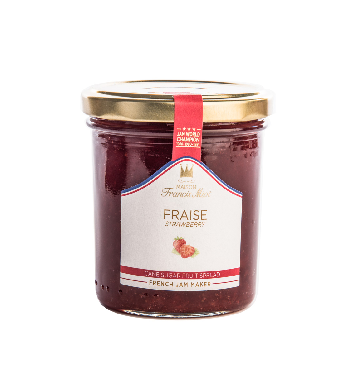 Confiture de Fraise sucre de canne 220grs
