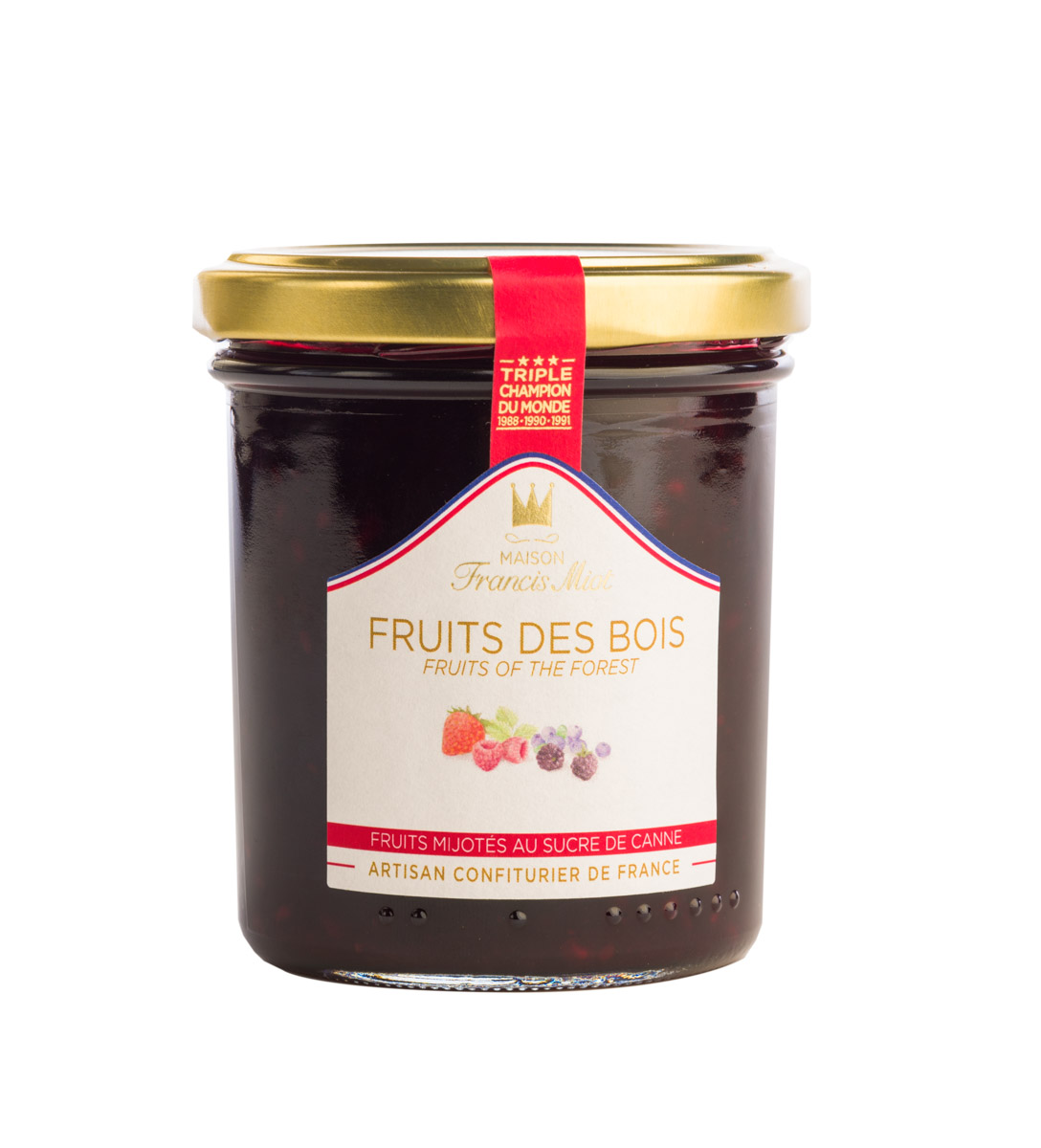 Confiture de Fruits des Bois 220grs