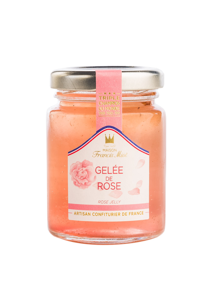 Gelée de Rose sucre de canne 100grs