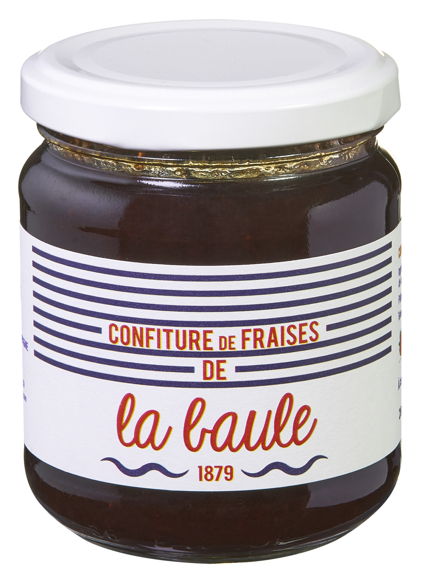 Confiture Les Petites Françaises Fraise de la Baule 220grs