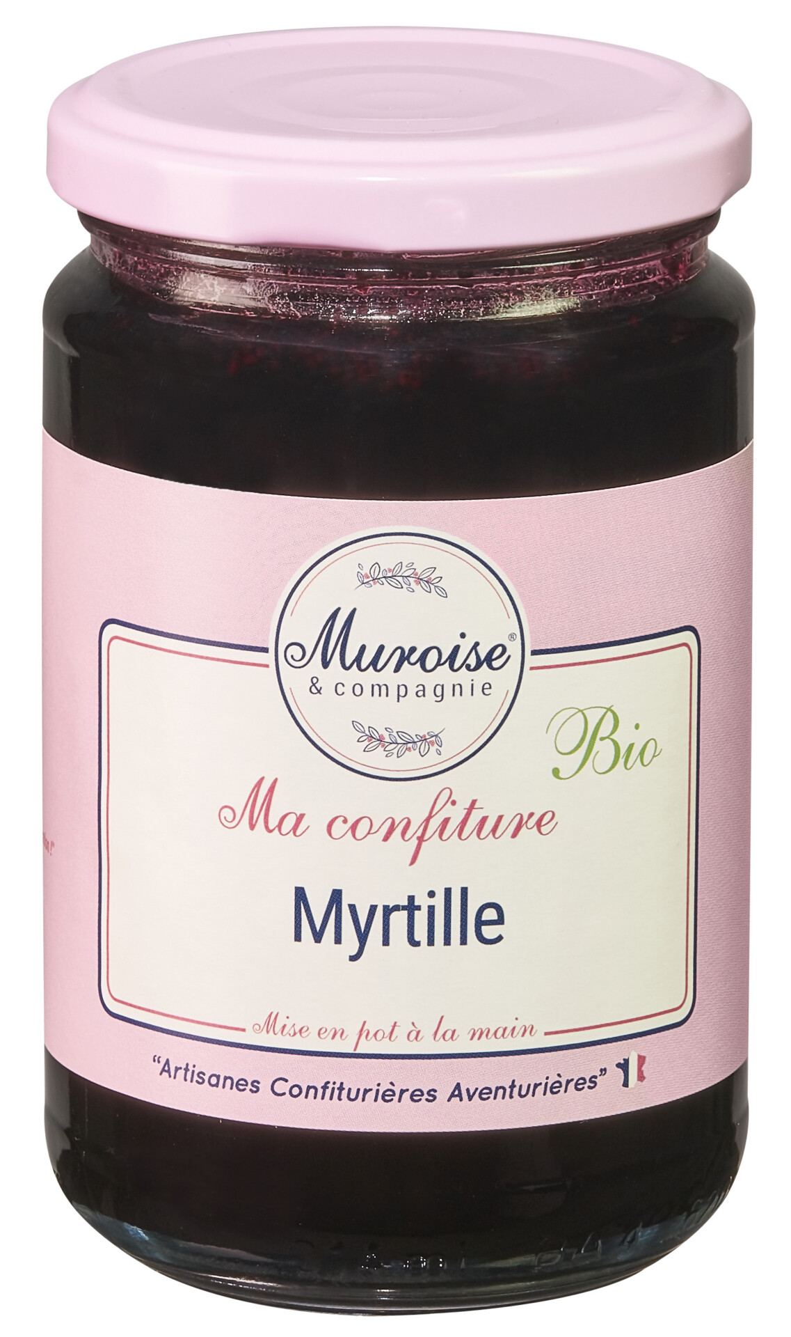 Confiture de Myrtille bio 350grs