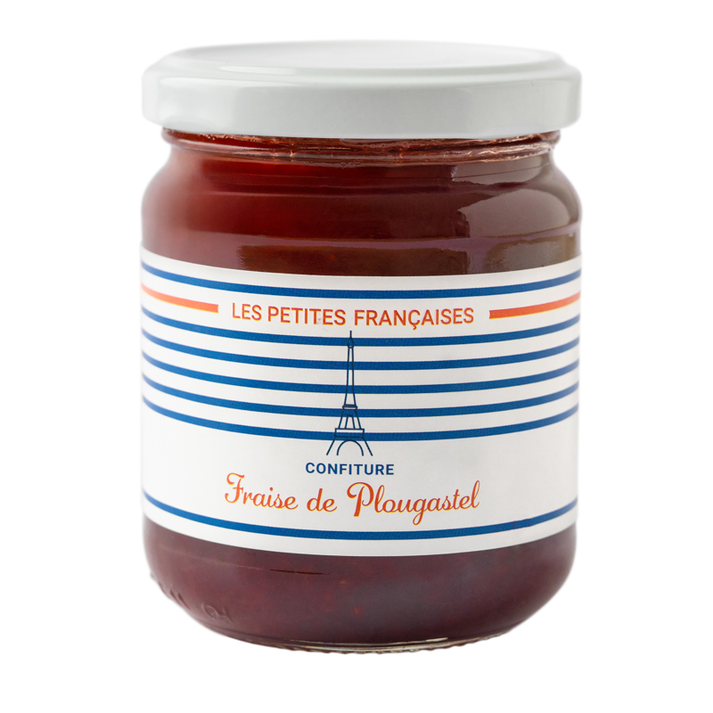 Confiture Les Petites Françaises Fraise de Plougastel 220grs
