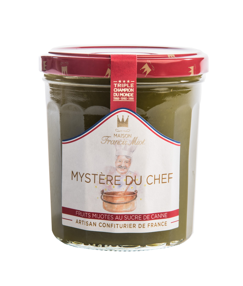 Confiture Mystère du Chef sucre de canne 220grs