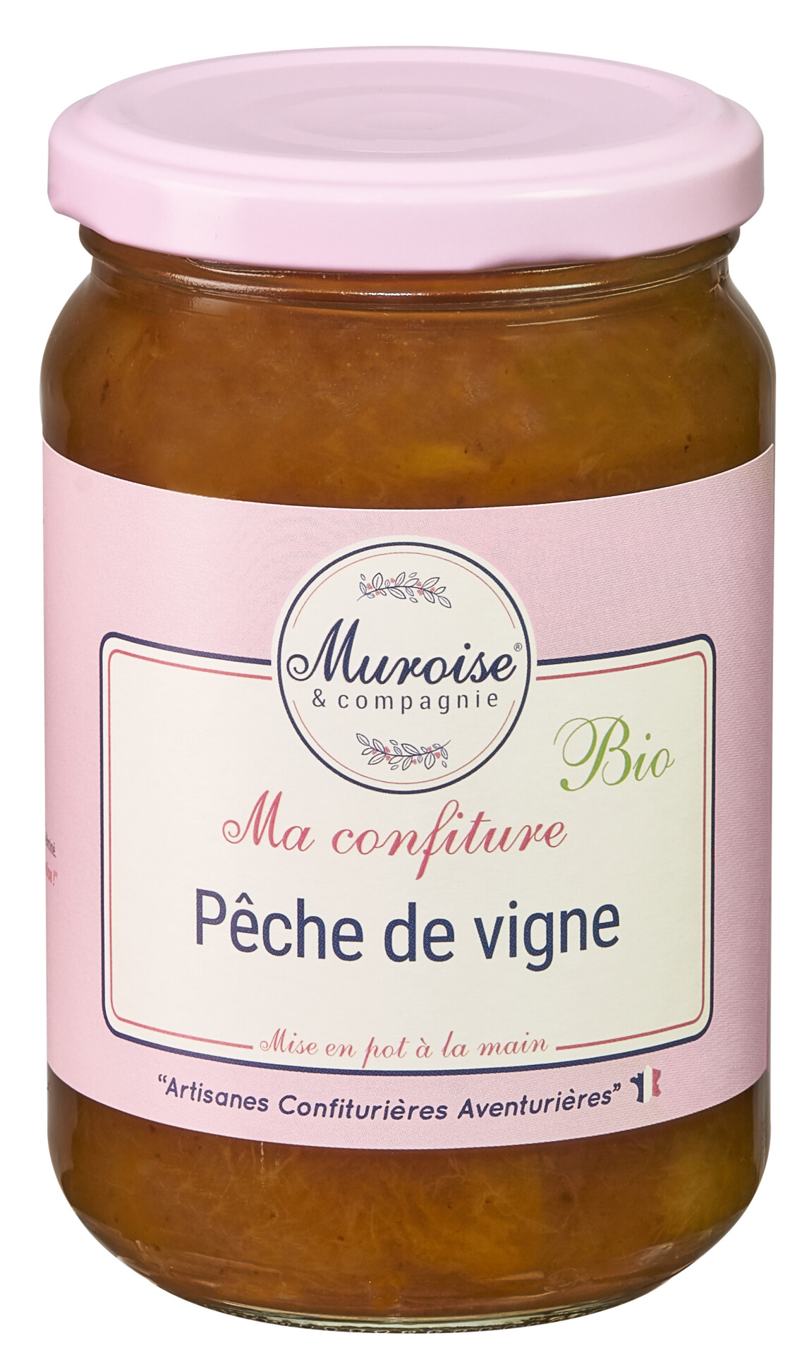 Confiture de Pêche de Vigne bio 350grs