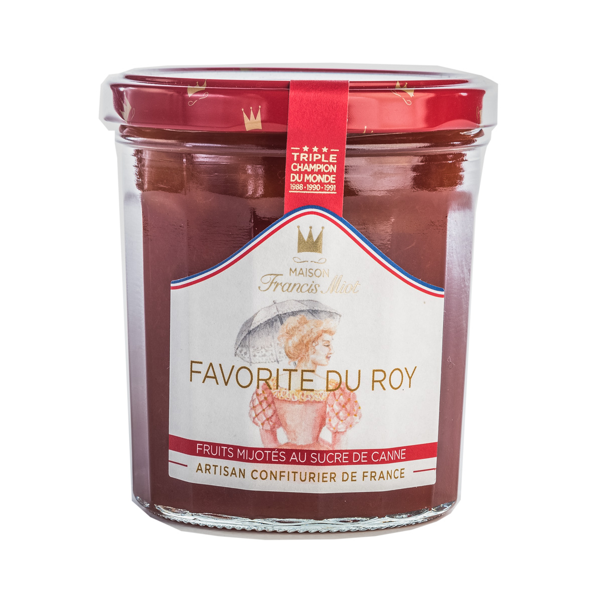 Confiture Favorite du Roy sucre de canne 220grs