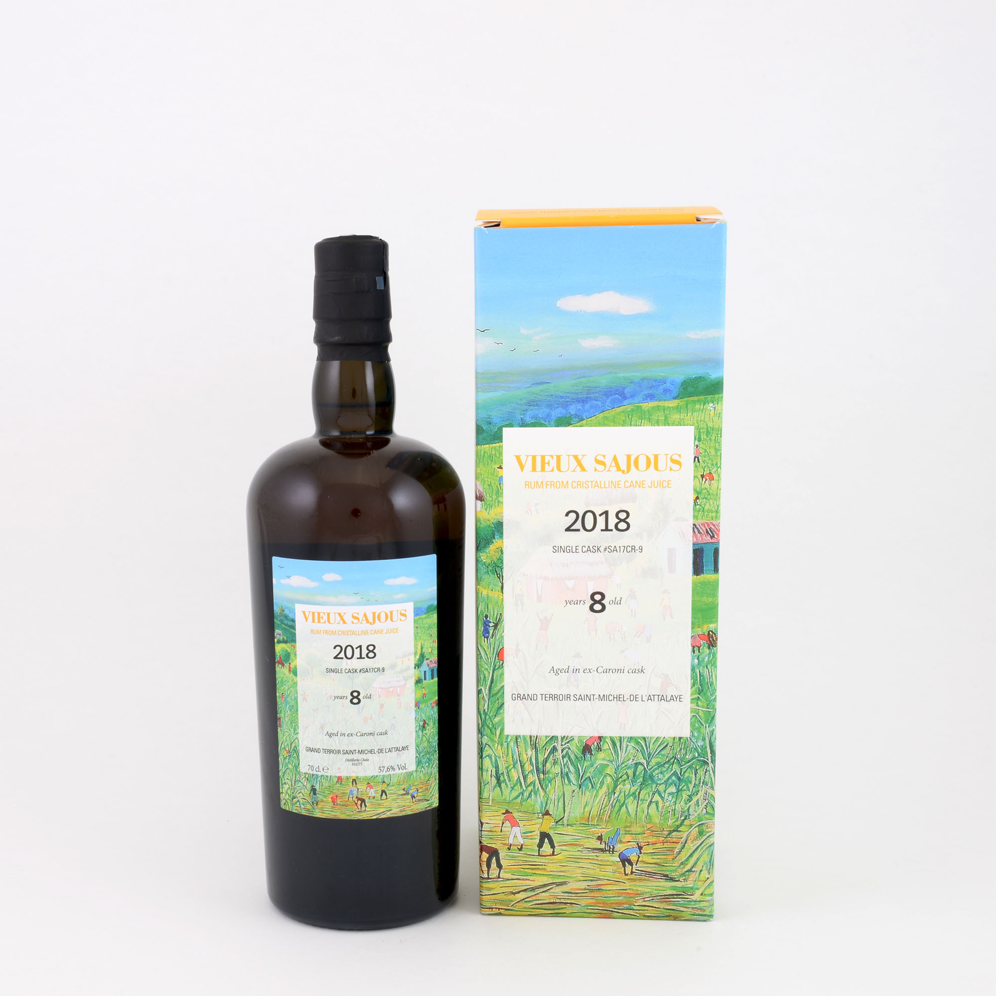 Rhum Vieux Sajous 8ans 2018 Ex-Caroni Cask #SA17CR--